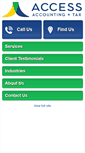 Mobile Screenshot of goaccessaccounting.com